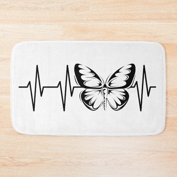 Item preview, Butterfly heartbeat symbol gift idea designed and sold by AndreMi.