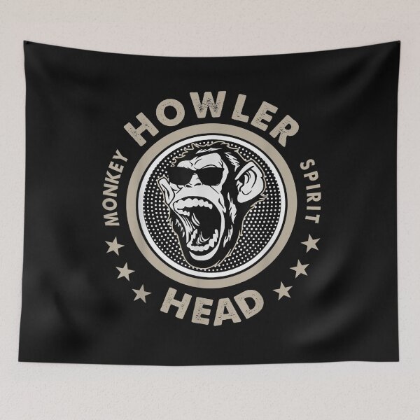 Item preview, Howler-Head-Monkey-Kentucky-Bourbon-Whiskey T-Shirt designed and sold by Ortega-Blue.