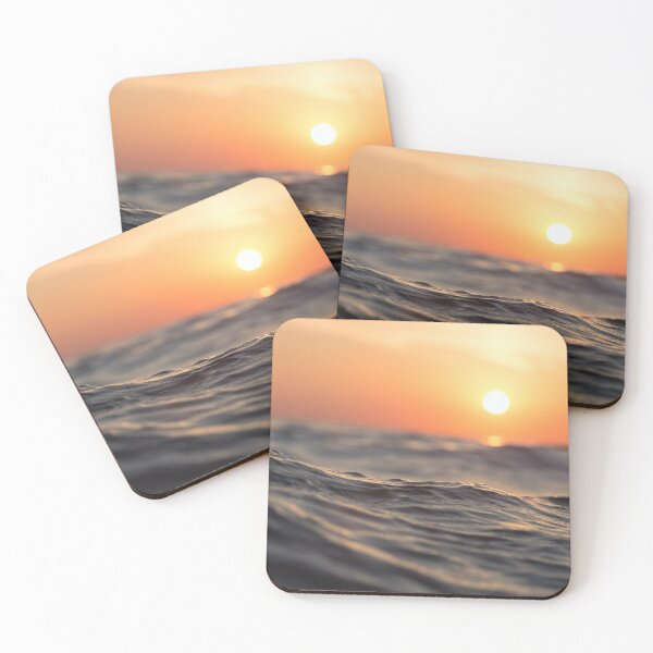 Item preview, Sunset View of the Ocean Blue , Beach  designed and sold by Luckyart5.