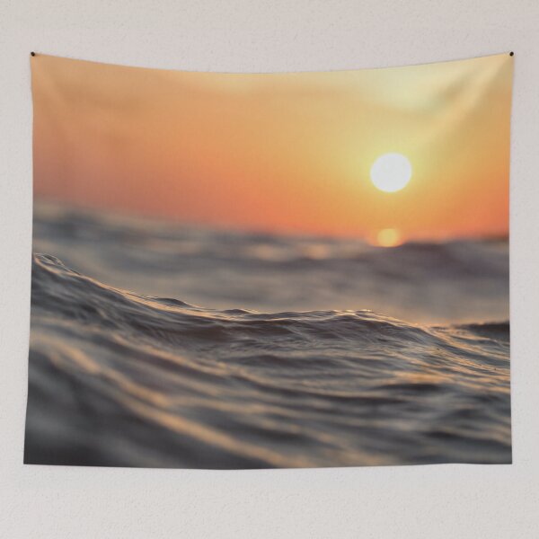 Item preview, Sunset View of the Ocean Blue , Beach  designed and sold by Luckyart5.