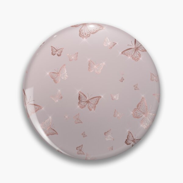 Item preview, Butterflies Rose Gold Glam Texture 3 | Rose Gold Texture designed and sold by TrendyGlitter.