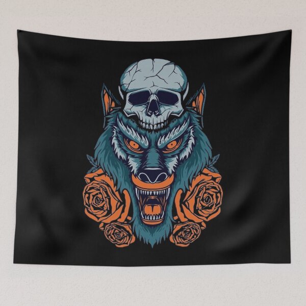 Item preview, Poster Wolf Face Day Gifts designed and sold by HarveyLink.