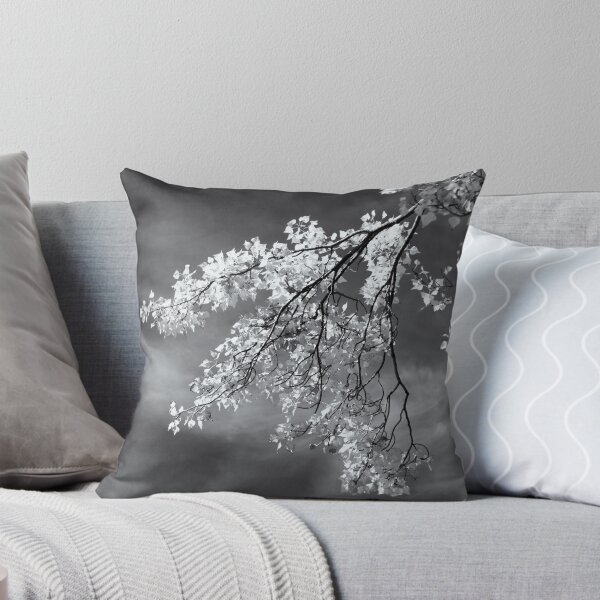 Item preview, Poplar Branches in Black and White designed and sold by Nicholas Blackwell.