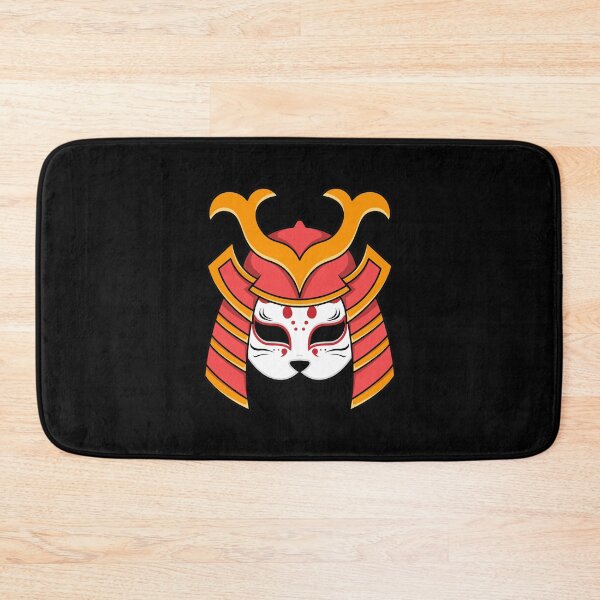 Item preview, Kitsune Mask Samurai Helmet designed and sold by BakaOutfit.