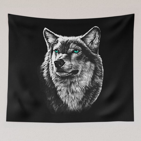 Item preview, Poster Wolf Face My Favorite People designed and sold by HarveyLink.