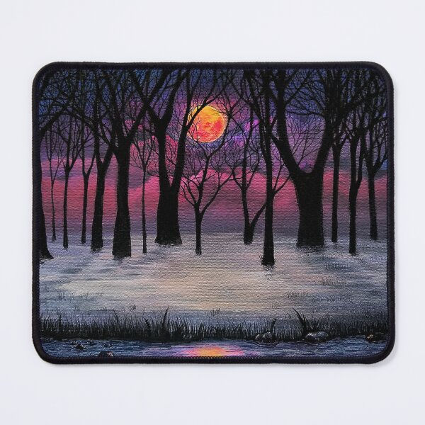 Item preview, Misty Night - Dismal Moon designed and sold by LittleLuckyLink.