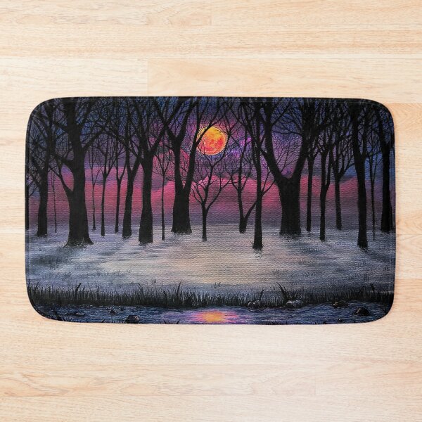 Item preview, Misty Night - Dismal Moon designed and sold by LittleLuckyLink.