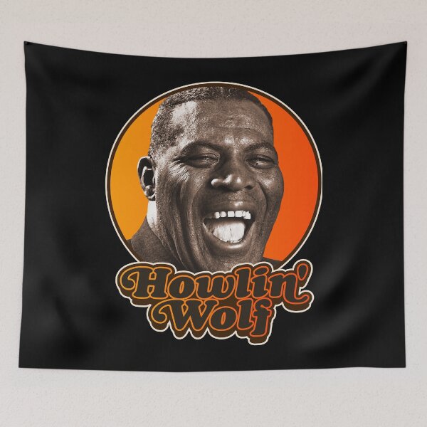Item preview, Retro Howlin Wolf Day Gifts designed and sold by HarveyLink.