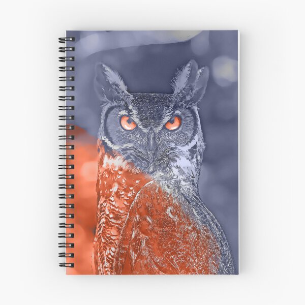 Item preview, Great horned Owl-02 designed and sold by Manar-hamad.