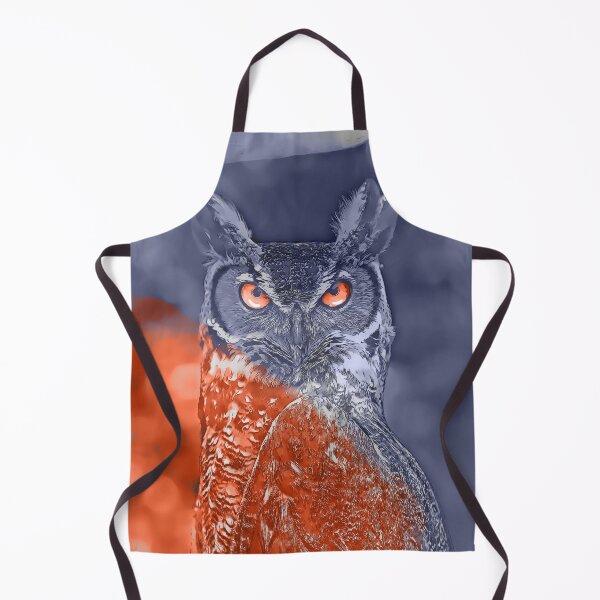 Item preview, Great horned Owl-02 designed and sold by Manar-hamad.