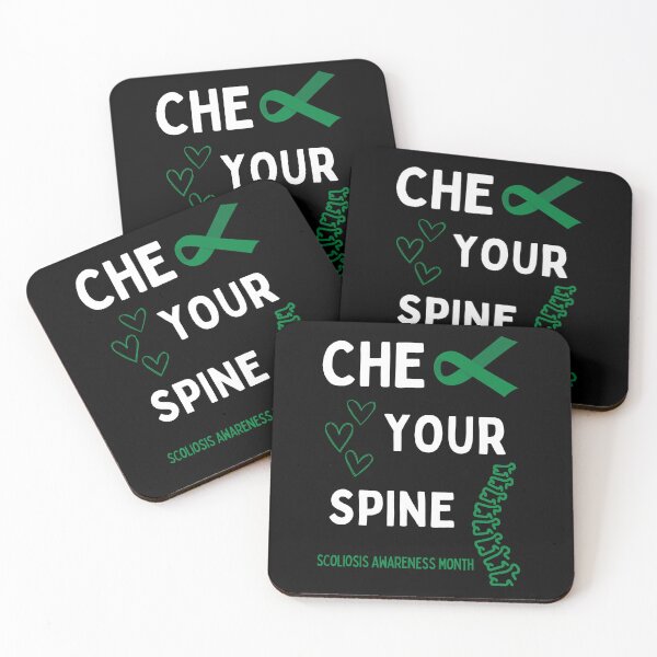 Item preview, Check Your Spine Scoliosis Awareness Month  designed and sold by hopescoliosis.