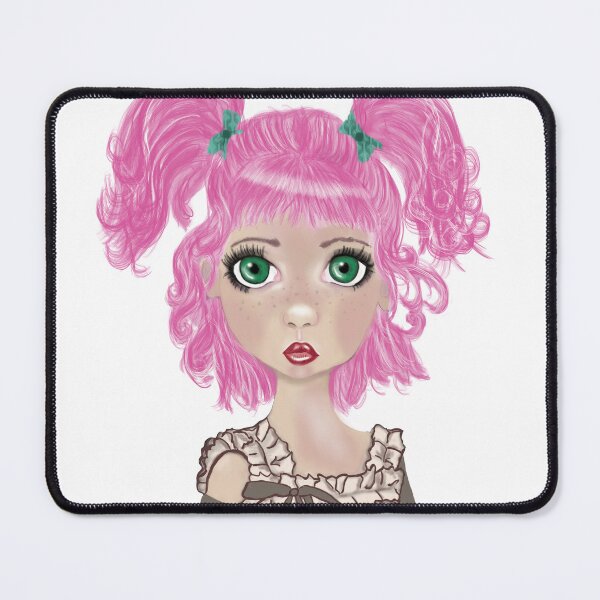 Item preview, Big eyed kid pigtails designed and sold by Accabella .