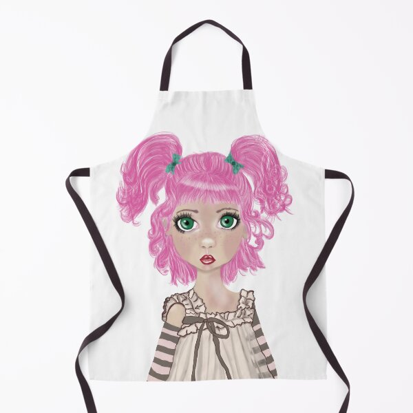 Item preview, Big eyed kid pigtails designed and sold by Accabella .