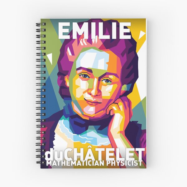 Item preview, Emilie du Châtelet designed and sold by Shecience.
