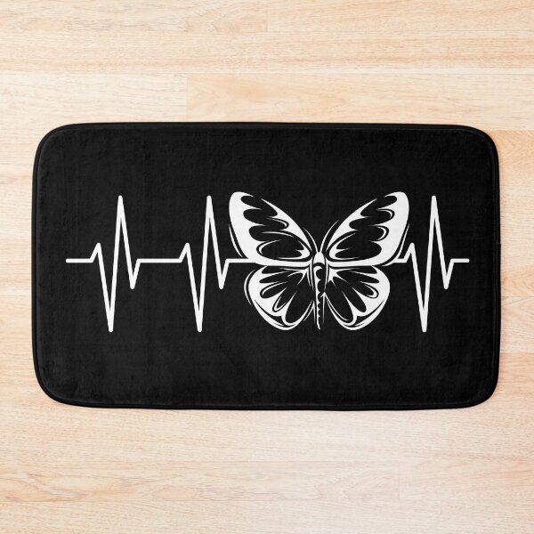 Item preview, Heartbeat Butterfly Icon Pulse Ekg designed and sold by AndreMi.