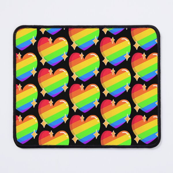 Item preview, rainbow heart designed and sold by atakji.
