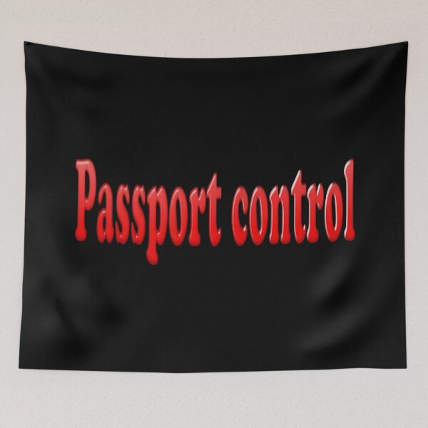 Item preview, Passport control Сolor art designed and sold by artdragongift 15.