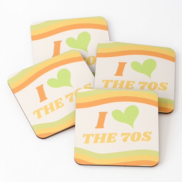 Item preview, I Love The 70s designed and sold by SunfullyYours.