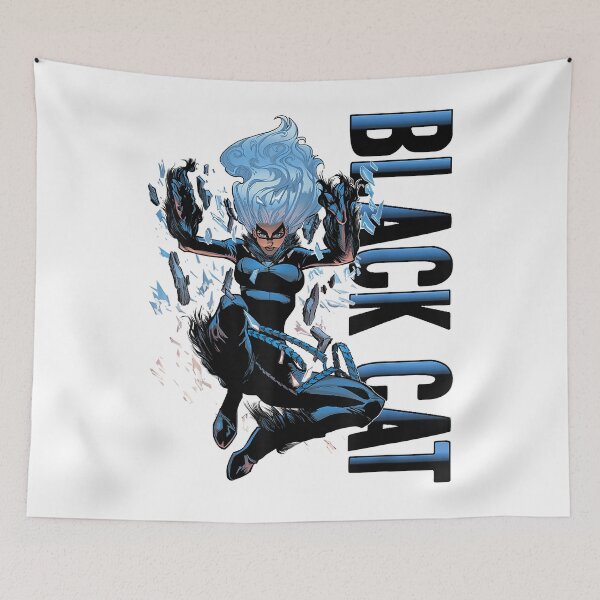 Item preview, Black-Cat Shatteredd Glass Free Fall designed and sold by vaughnsc.