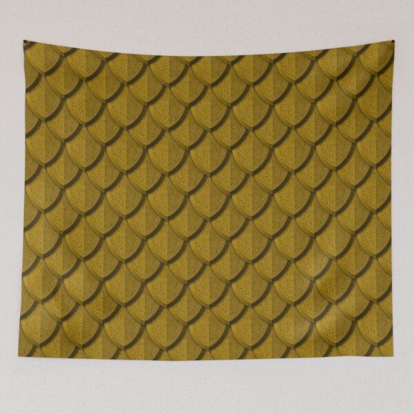 Item preview, Elegant Gold Dragon Scale designed and sold by InfiniteWonders.