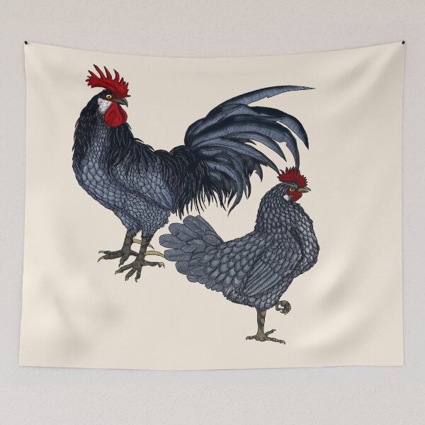 Item preview, Andalusian pair designed and sold by StudioCorvid.