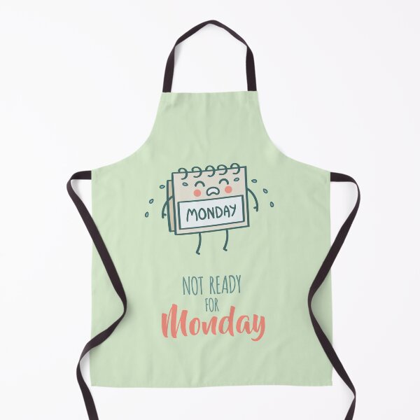 Item preview, Not Ready For Monday Calendar Background designed and sold by MrBoneDesign.