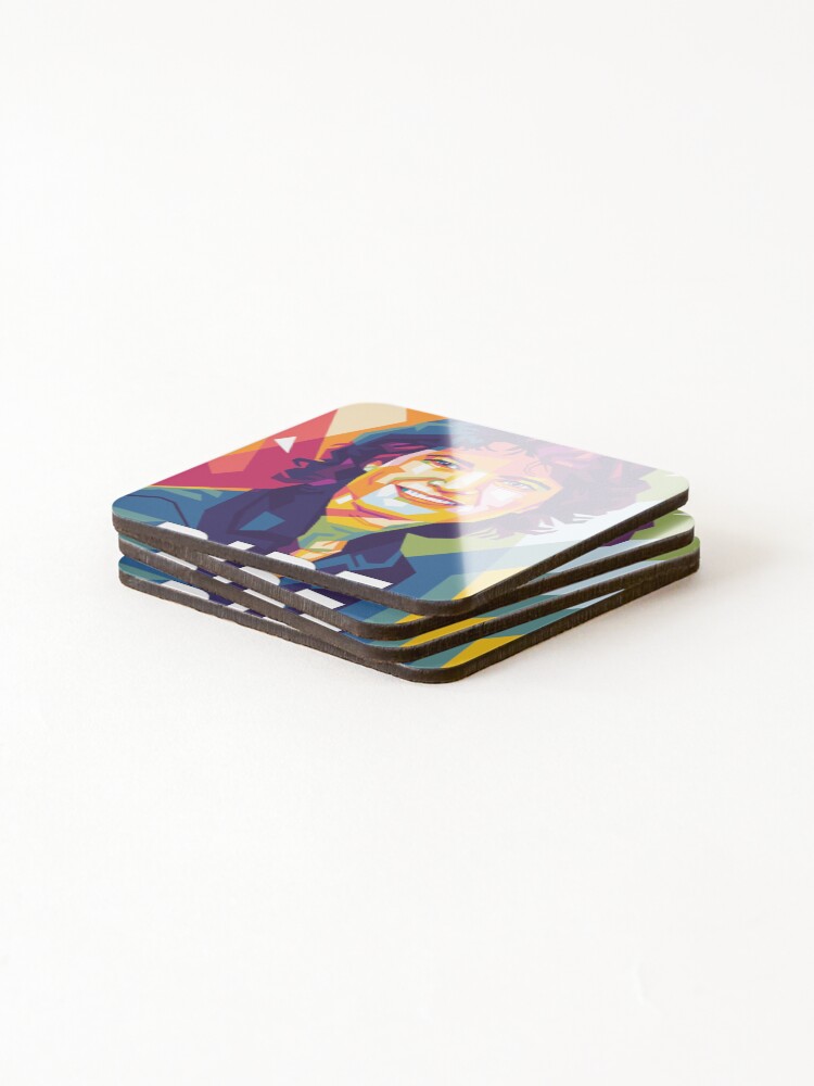 Thumbnail 4 of 5, Coasters (Set of 4), Sally Ride designed and sold by Shecience.