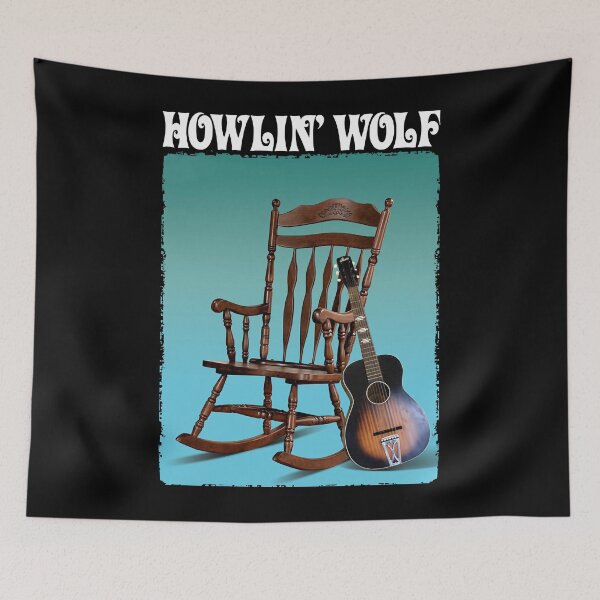 Item preview, Vintage Super Blues Wolf Lover Gift designed and sold by HarveyLink.