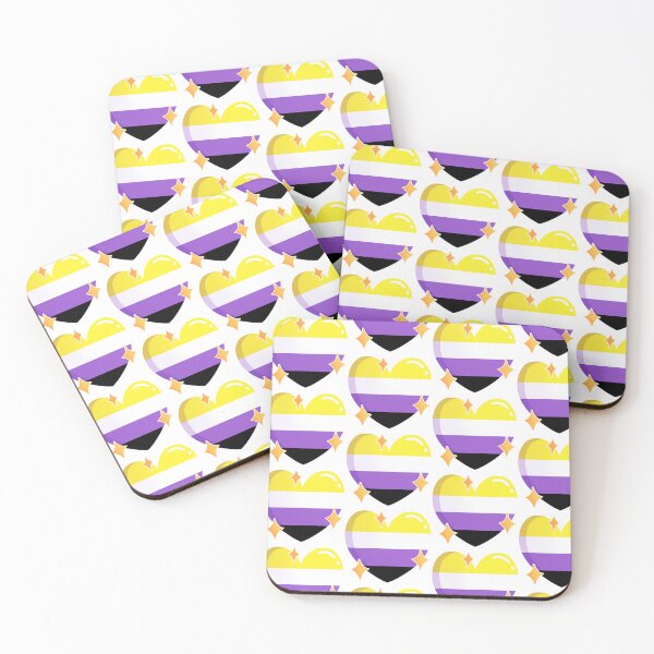 Item preview, Nonbinary heart designed and sold by atakji.