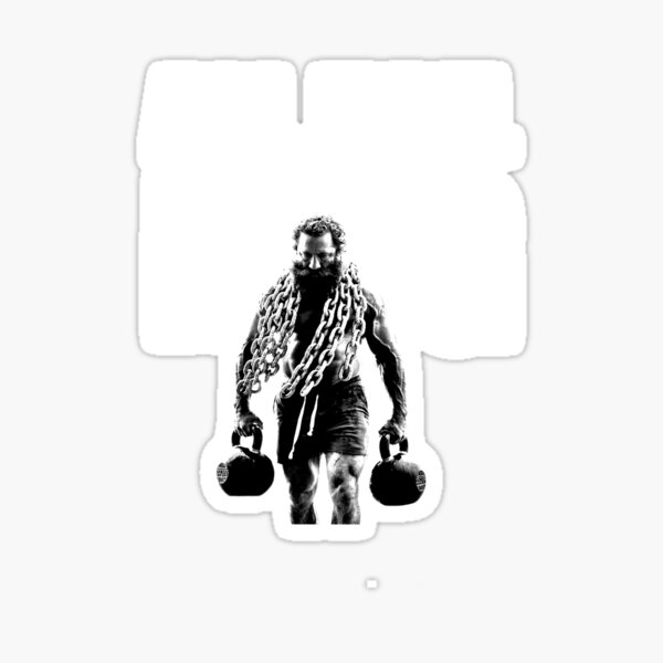 "The Liver King" Sticker by Lowgik Redbubble