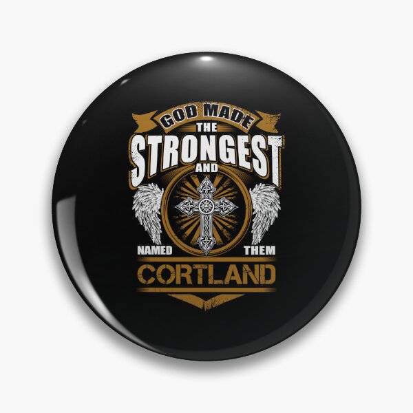 Item preview, Cortland Name T Shirt - God Found Strongest And Named Them Cortland Gift Item Tee designed and sold by anthonyodo.