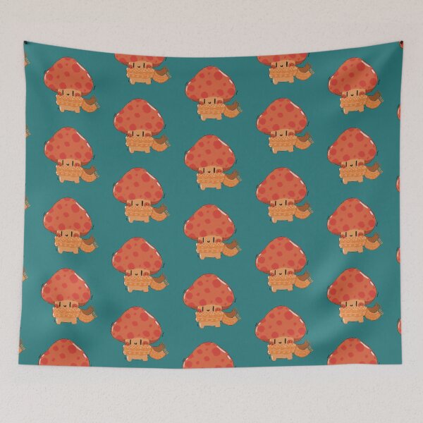 Item preview, Red hat Forest Mushroom designed and sold by TeddyXElliott.