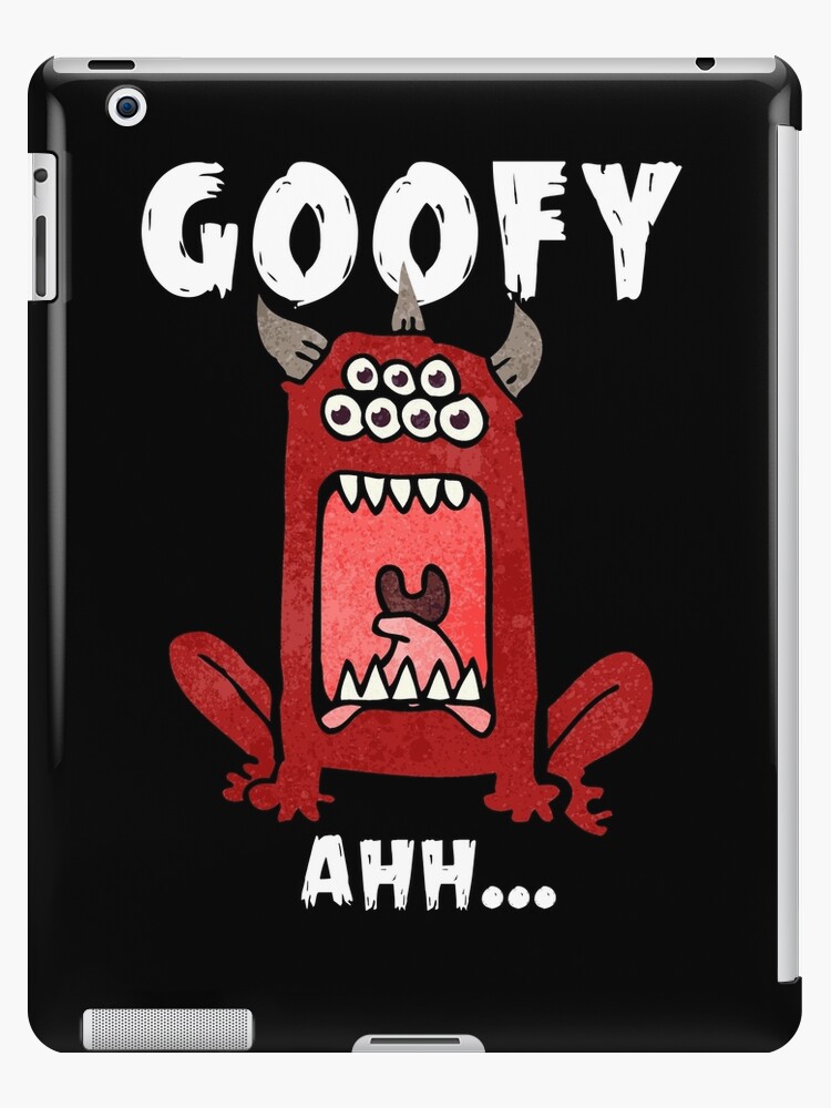 Goofy Ahh Black | iPad Case & Skin