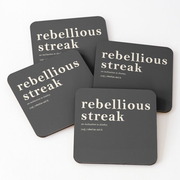Item preview, Rebellious Streak designed and sold by rogue-design.