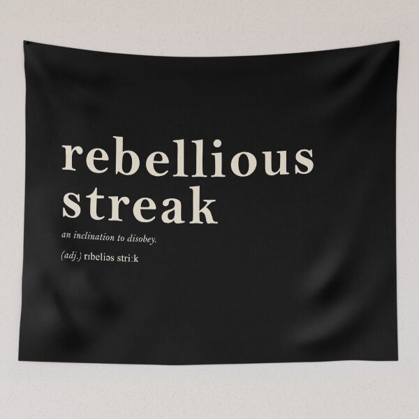 Item preview, Rebellious Streak designed and sold by rogue-design.