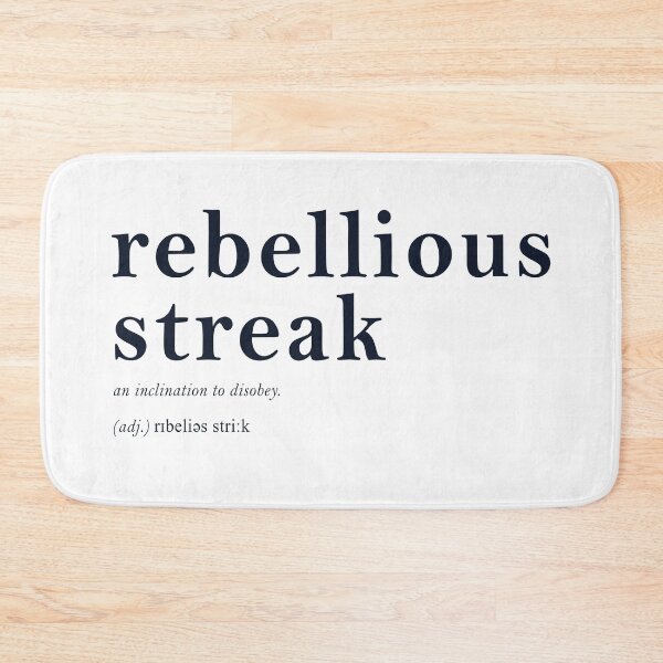 Item preview, Rebellious Streak designed and sold by rogue-design.