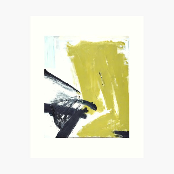 kline zinc yellow 1959 Art Print