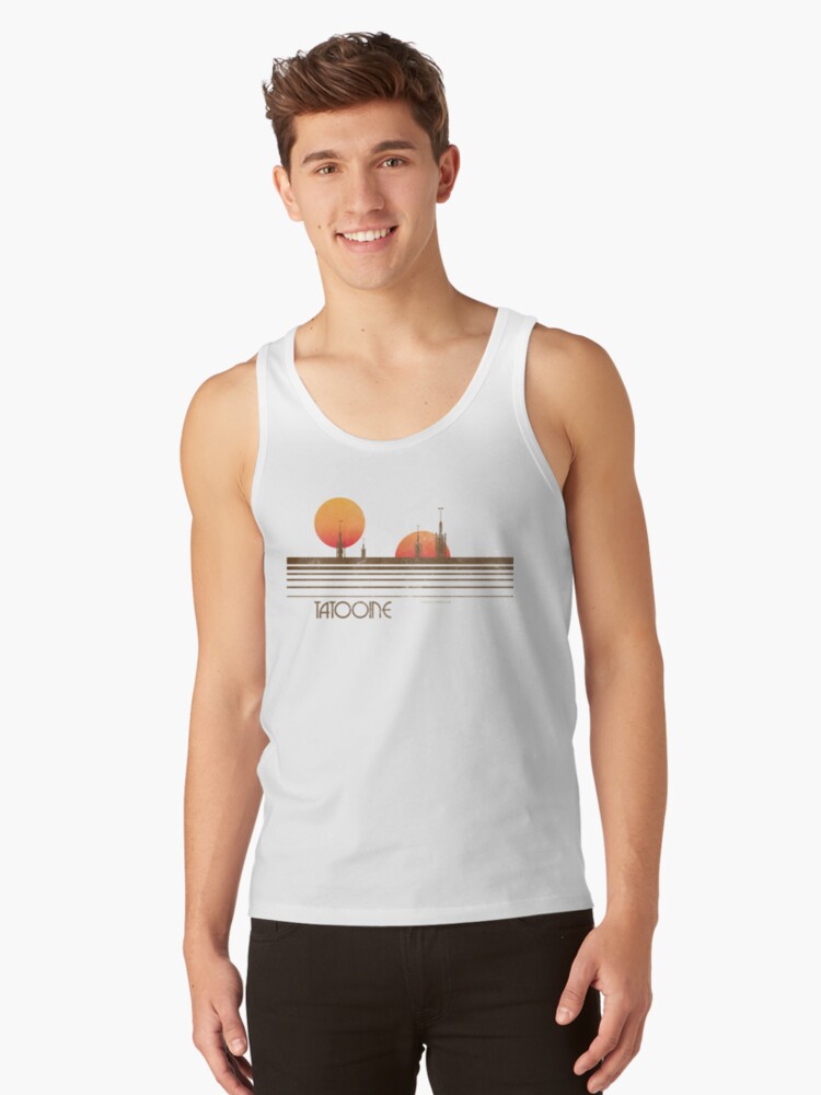 Thumbnail 1 of 3, Tank Top, Tatooine designed and sold by floresarts.