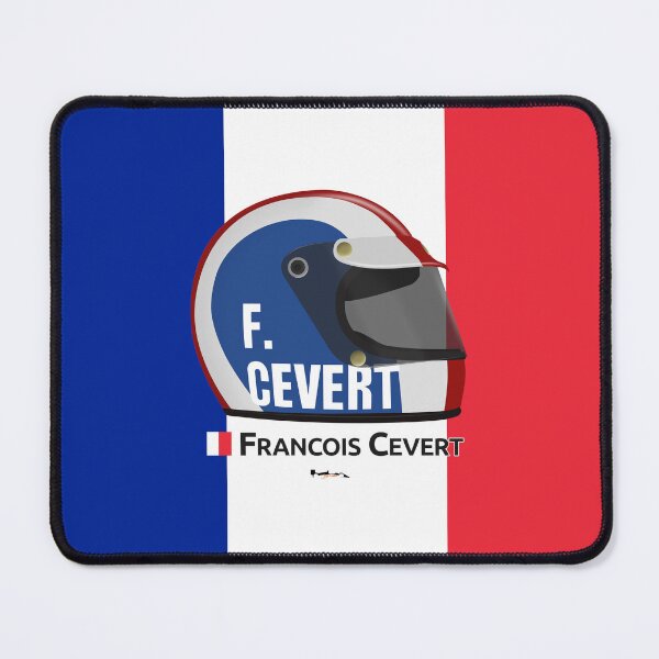 Item preview, Francois Cevert - helmet (France Flag) designed and sold by JageOwen.