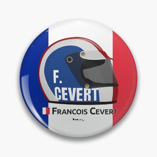 Item preview, Francois Cevert - helmet (France Flag) designed and sold by JageOwen.