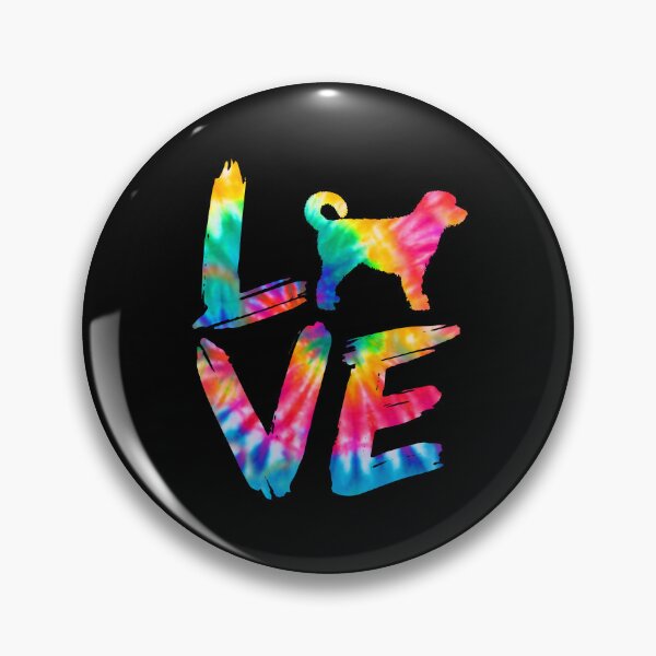 Item preview, Sheepadoodle Dog Love Tie Dye Design designed and sold by rafaeltto.