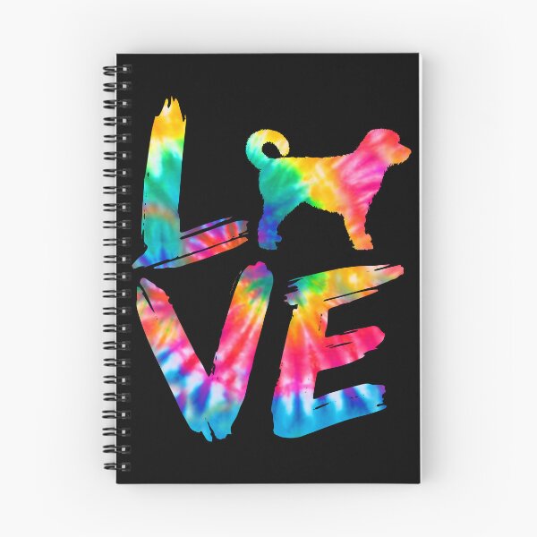 Item preview, Sheepadoodle Dog Love Tie Dye Design designed and sold by rafaeltto.