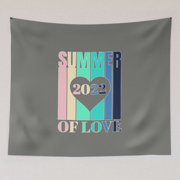 Item preview, 2022 Summer Of Love | Sunny t-shirt design designed and sold by Lees Tees.