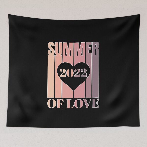 Item preview, 2022 Summer Of Love | Sunny t-shirt design designed and sold by Lees Tees.