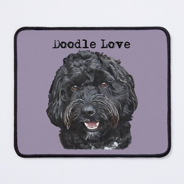 Item preview, Black Doodle Dog  designed and sold by Happy Dog Doodles.