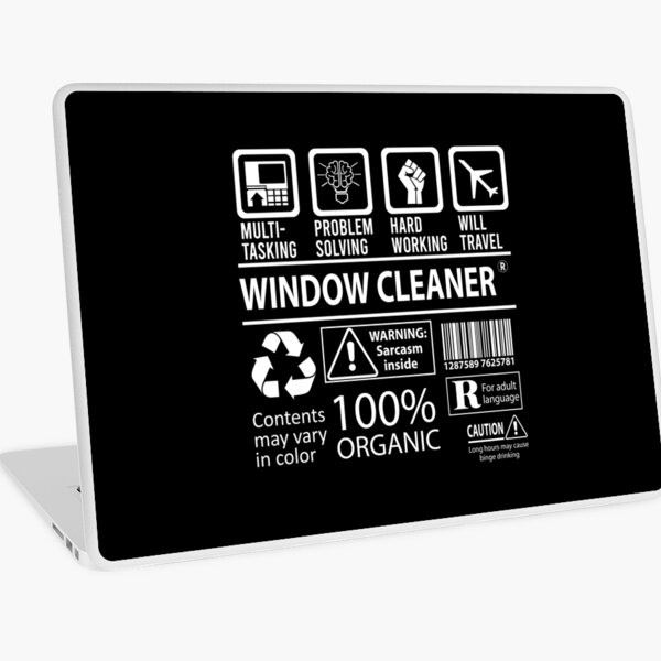 Item preview, Window Cleaner T Shirt - Multitasking Job Gift Item Tee designed and sold by watkinsmat.