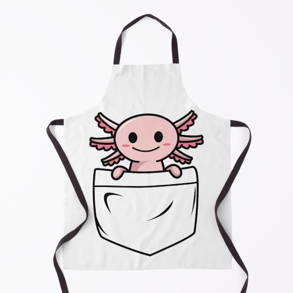 Item preview, Axolotl Pocket Illustration designed and sold by Ala Muk.