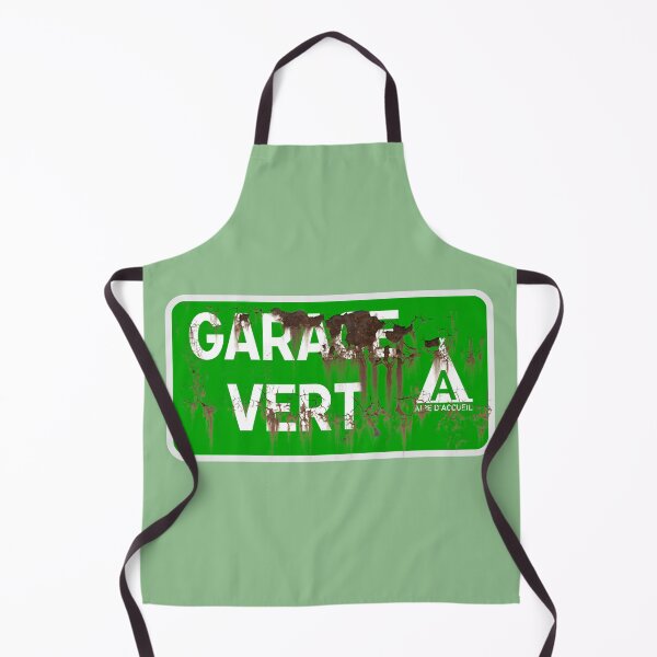 Item preview, Le Mans Garage Vert Campsite Sign designed and sold by RedFirecracker.