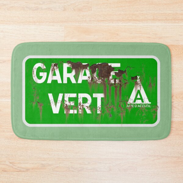 Item preview, Le Mans Garage Vert Campsite Sign designed and sold by RedFirecracker.