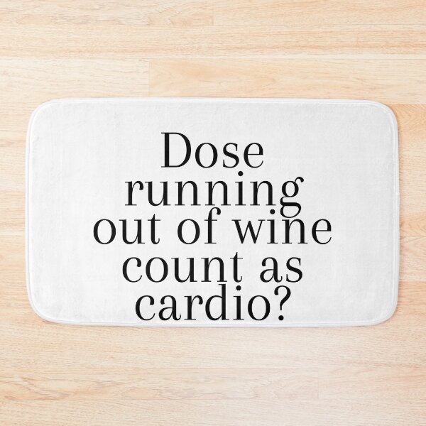 Item preview, Dose Running Out Of Wine - Funny Running I designed and sold by RunPower.